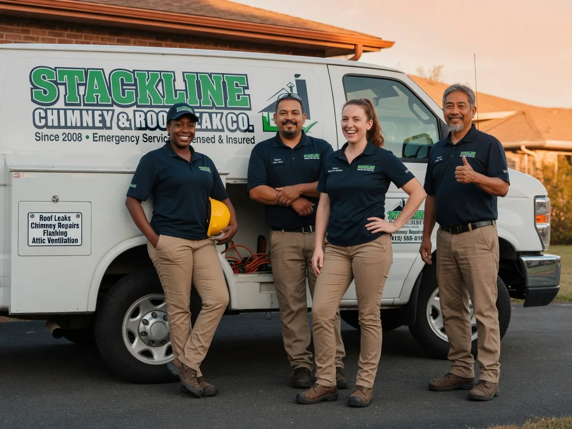 Chimney flashing repair company in Garrison, IA